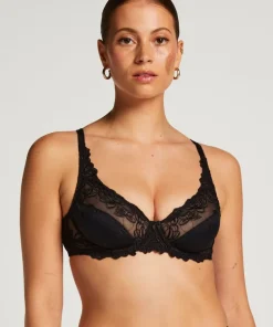 Diva Non-Padded Underwired Bra - Black
