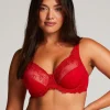 Diva Non-Padded Underwired Bra - Red