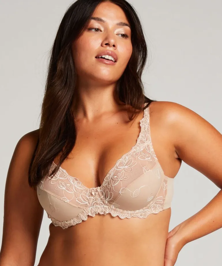 Diva Non-Padded Underwired Bra - Beige