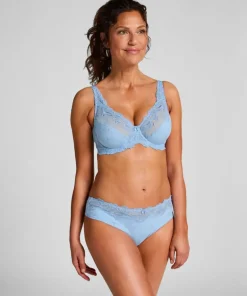 Diva Non-Padded Underwired Bra - Blue