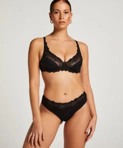 Diva Non-Padded Underwired Bra - Black