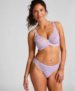 Diva Non-Padded Underwired Bra - Purple