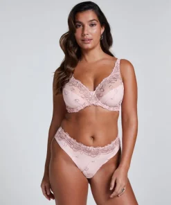 Diva Non-Padded Underwired Bra - Pink
