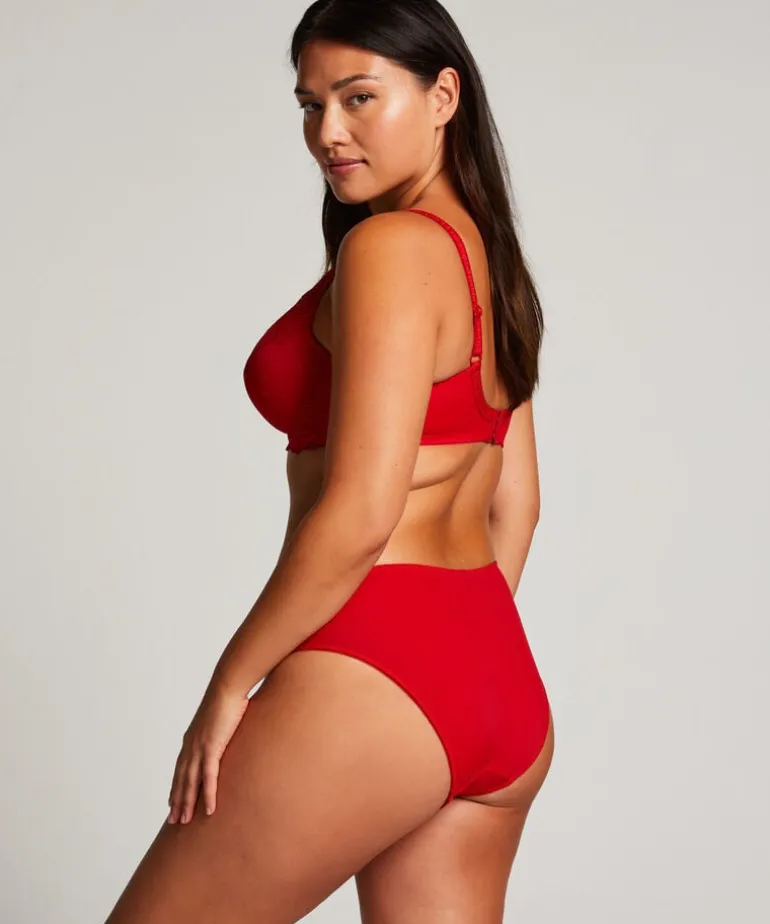 Diva Non-Padded Underwired Bra - Red