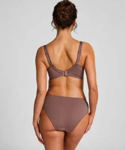Diva Non-Padded Underwired Bra - Brown