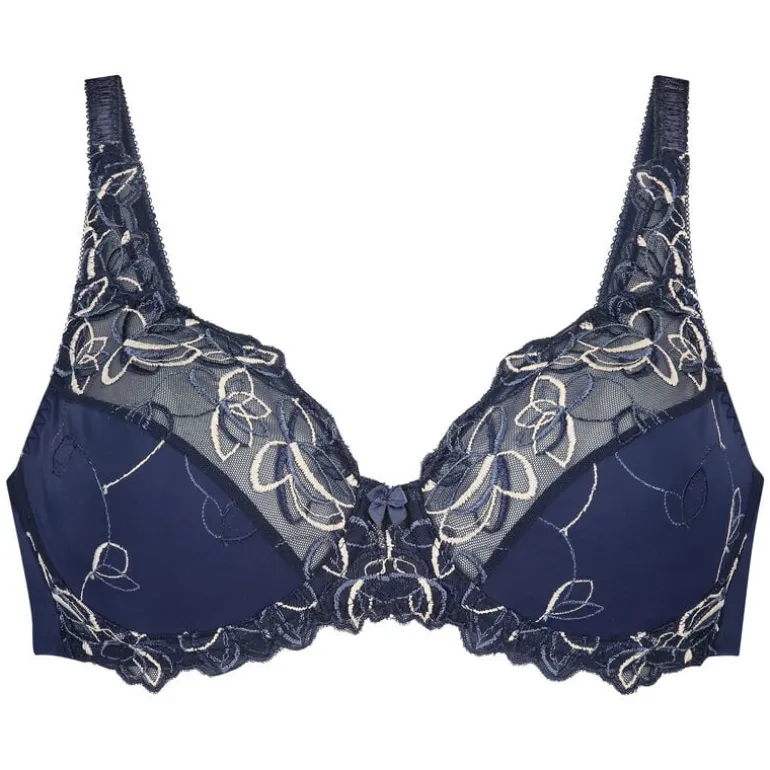Diva Non-Padded Underwired Bra - Blue