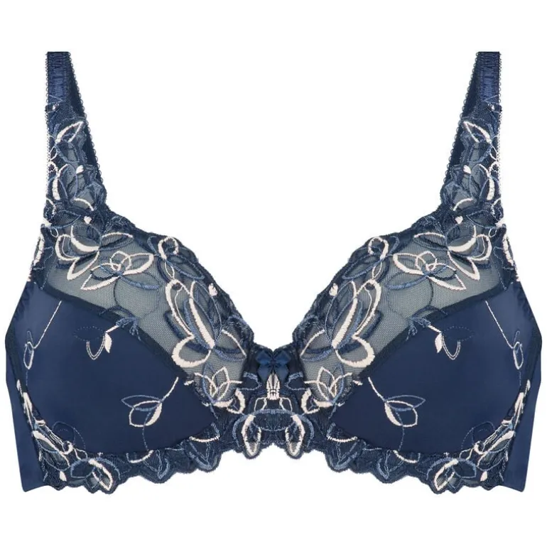 Diva Non-Padded Underwired Bra - Blue