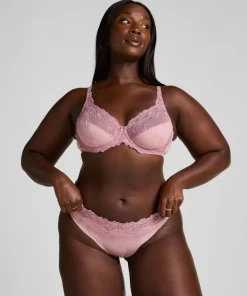 Diva Non-Padded Underwired Bra - Pink