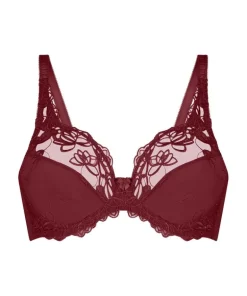 Diva Non-Padded Underwired Bra - Red