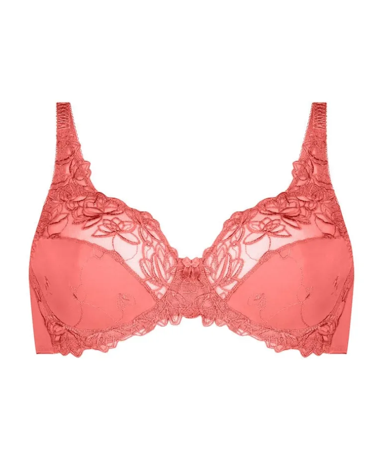 Diva Non-Padded Underwired Bra - Pink