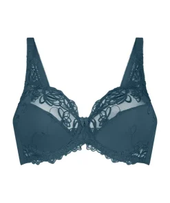 Diva Non-Padded Underwired Bra - Blue