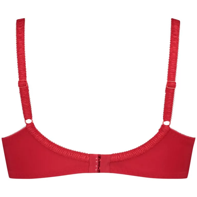 Diva Non-Padded Underwired Bra - Red