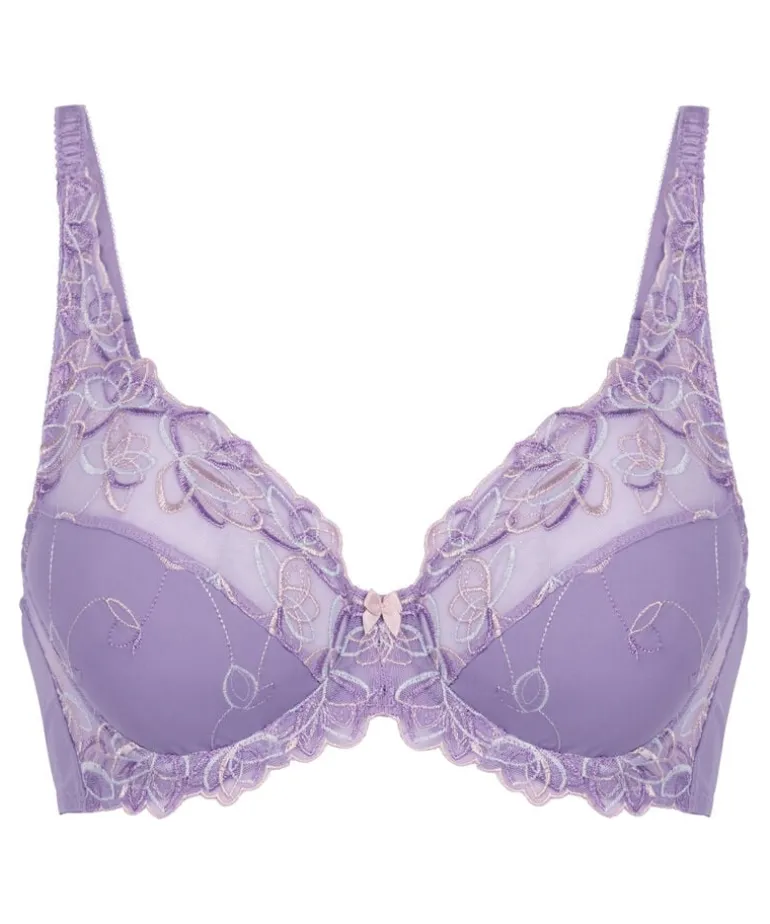 Diva Non-Padded Underwired Bra - Purple