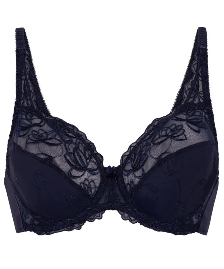 Diva Non-Padded Underwired Bra - Blue