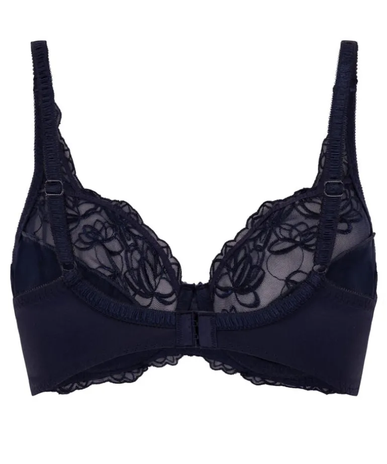 Diva Non-Padded Underwired Bra - Blue