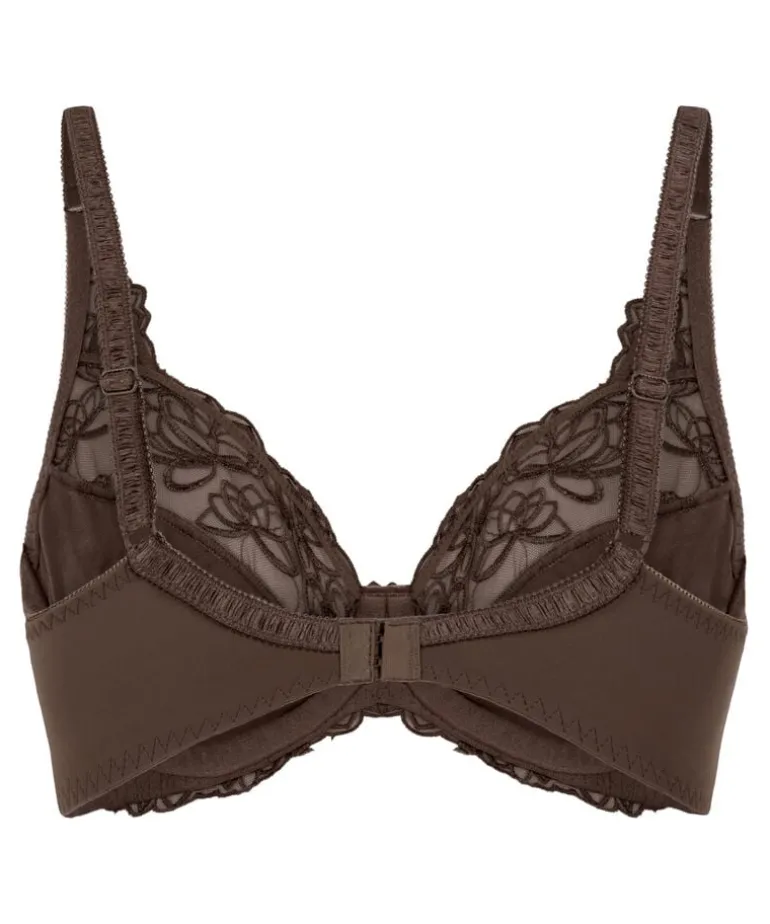 Diva Non-Padded Underwired Bra - Brown