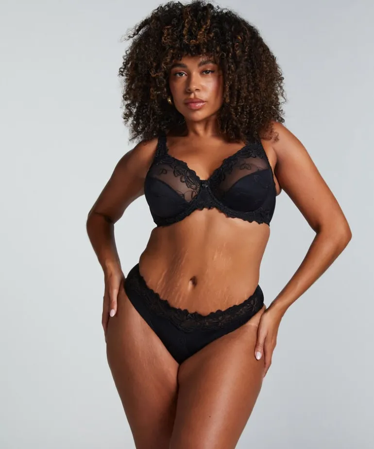 Diva thong short - Black
