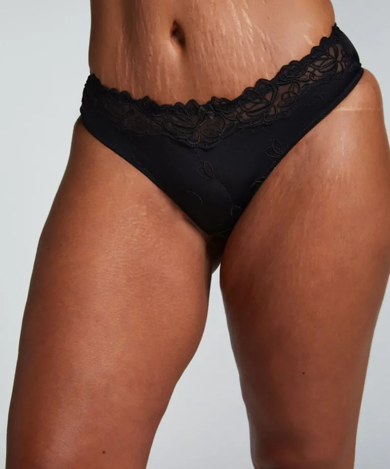Diva thong short - Black