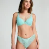 Dora High Leg Brazilian - Blue