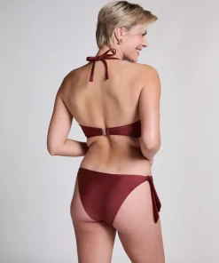 Dune Bandeau Bikini Top - Red