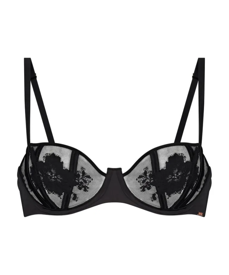 Ember Non-Padded Underwired Bra - Black