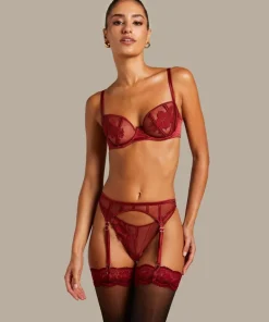 Ember Suspenders - Red