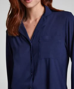 Essential Jersey Long-Sleeved Jacket - Blue