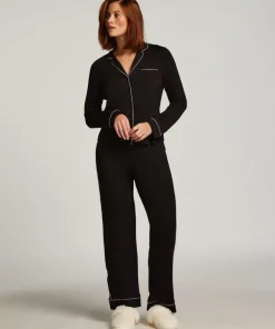 Essential Jersey Long-Sleeved Jacket - Black