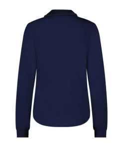 Essential Jersey Long-Sleeved Jacket - Blue