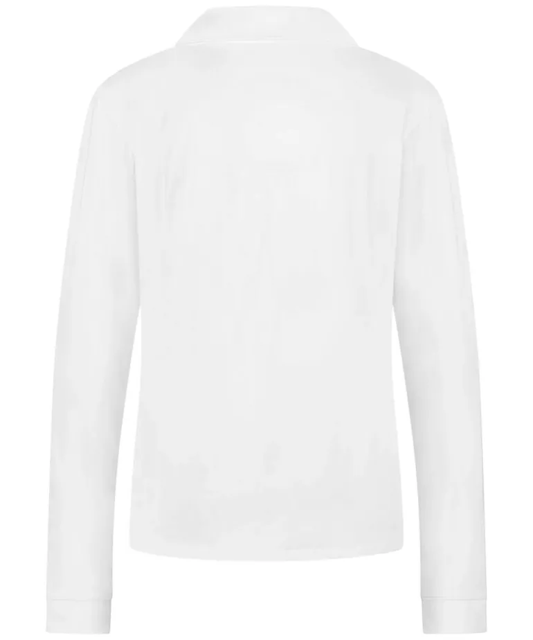 Essential Jersey Long-Sleeved Jacket - White
