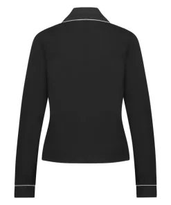 Essential Jersey Long-Sleeved Jacket - Black