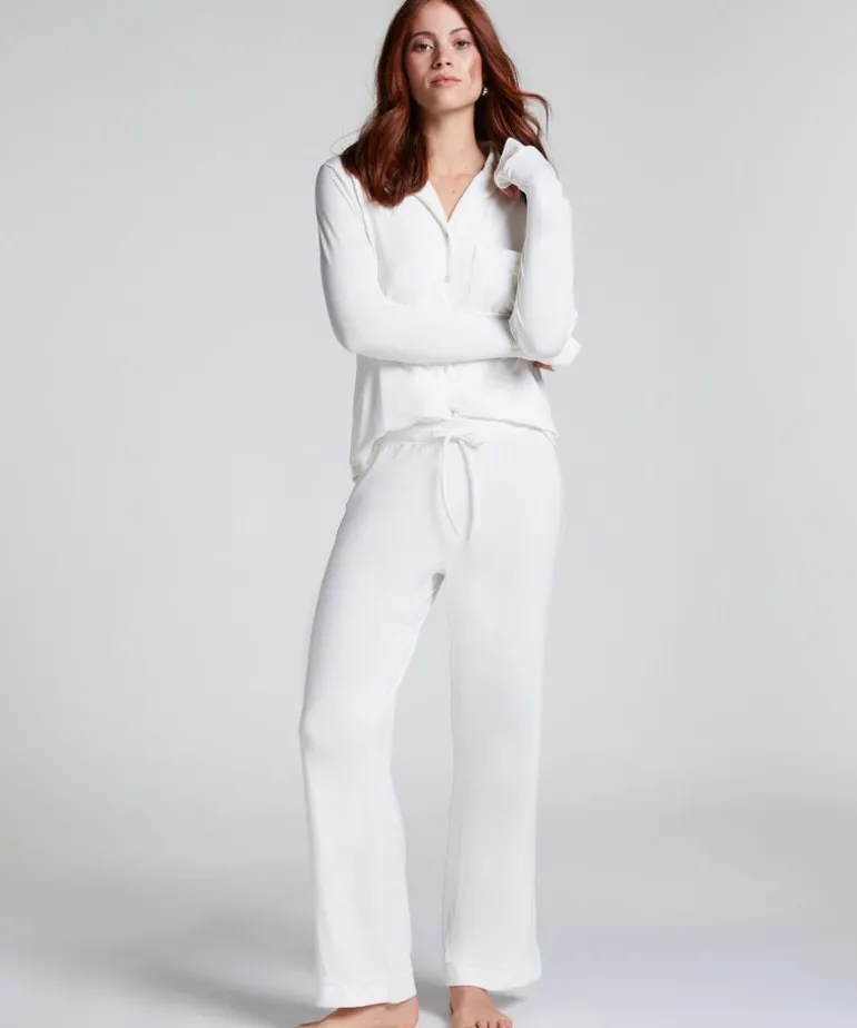 Essential Jersey Pants - White