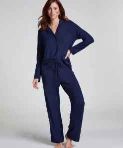 Essential Jersey Pants - Blue