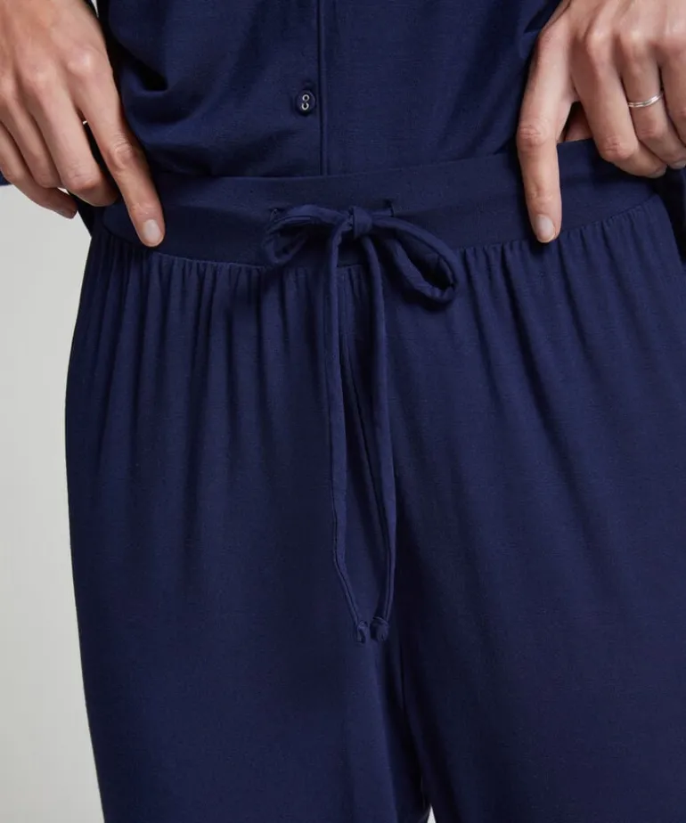 Essential Jersey Pants - Blue