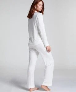 Essential Jersey Pants - White