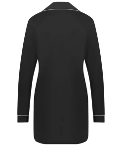 Essential Jersey Shirtdress - Black