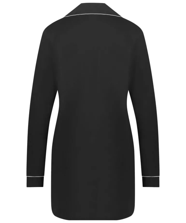 Essential Jersey Shirtdress - Black