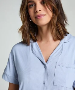 Essential Jersey Short-Sleeved Jacket - Blue