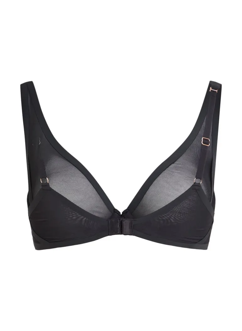 Essential non-padded underwired bra - Black