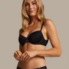Essential Padded Underwired Push-Up Bra - Black