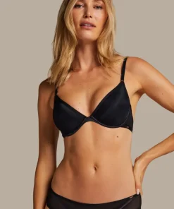 Essential Padded Underwired Bra - Black