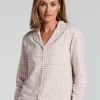 Essentials Flannel Pyjama Top - Purple