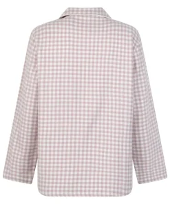Essentials Flannel Pyjama Top - Purple