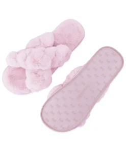 Fake Fur Sliders - Purple