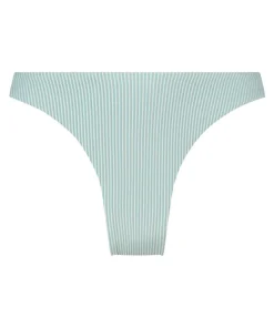 Fiji High-Leg Bikini Bottoms - Blue
