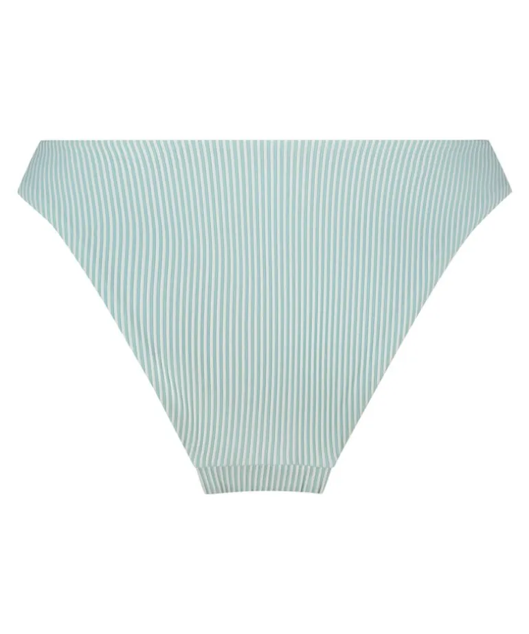 Fiji High-Leg Bikini Bottoms - Blue