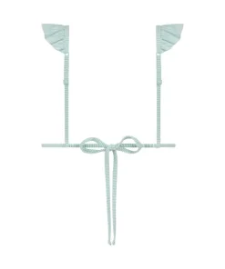 Fiji Triangle Bikini Top - Blue