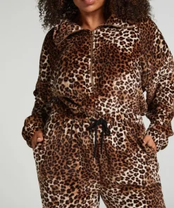 Flannel Fleece Onesie - Beige