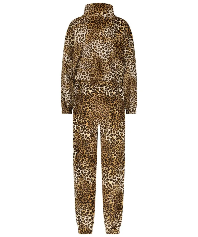 Flannel Fleece Onesie - Beige