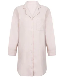 Flannel Nightshirt - Purple